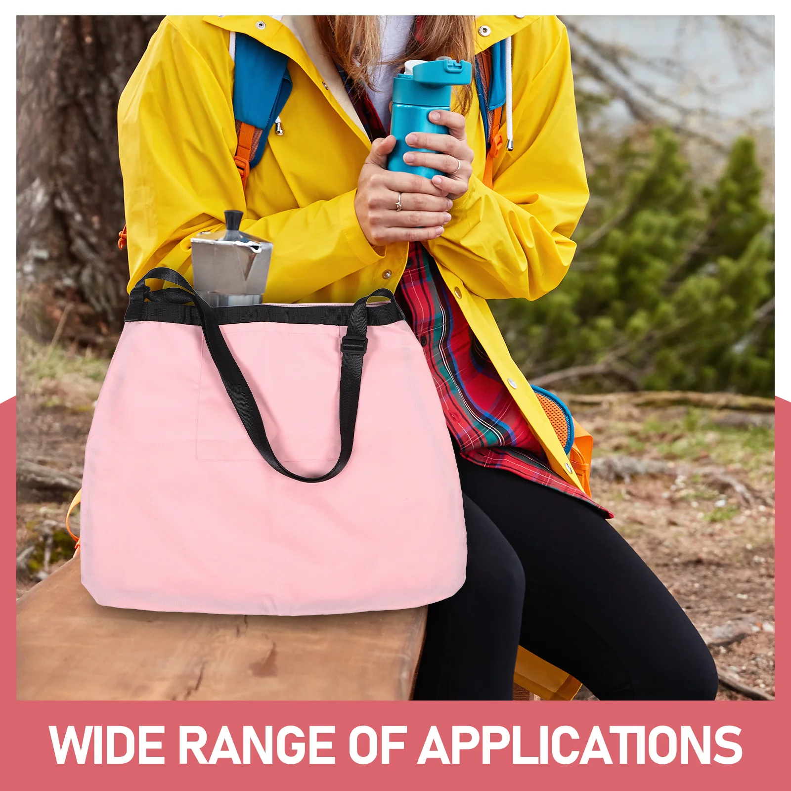 الفطر حقيبة صيد دائم في الهواء الطلق العلف الحقيبة واسعة حديقة الفاكهة قطف عقد حقيبة أكياس الفطر في الهواء الطلق