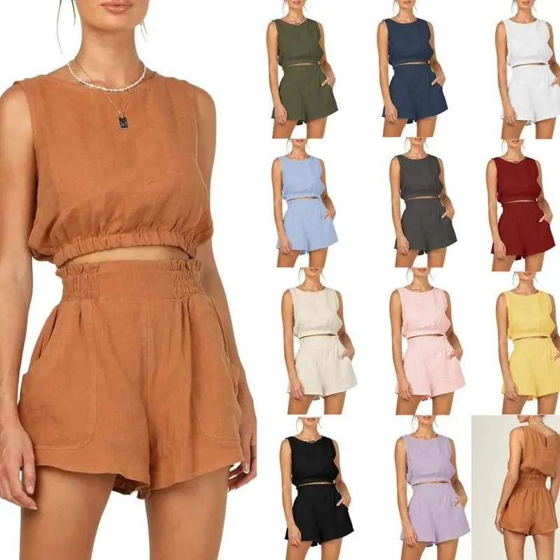 

Новинка 2023, женский цветной топ Svel ort, комплект с высокой талией и прямыми штанинами, повседневная модная одинаковая одежда больших размеров