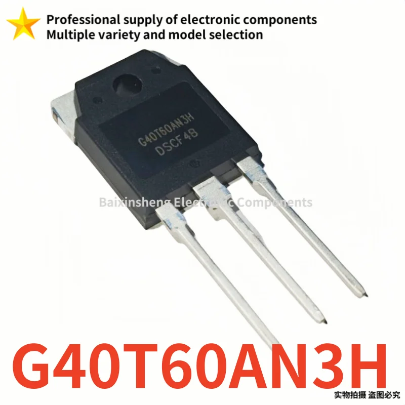 10PCS Original quality G40T60AN3H Original genuine/imported brand new G40T60AN power IGBT tube TO-3P