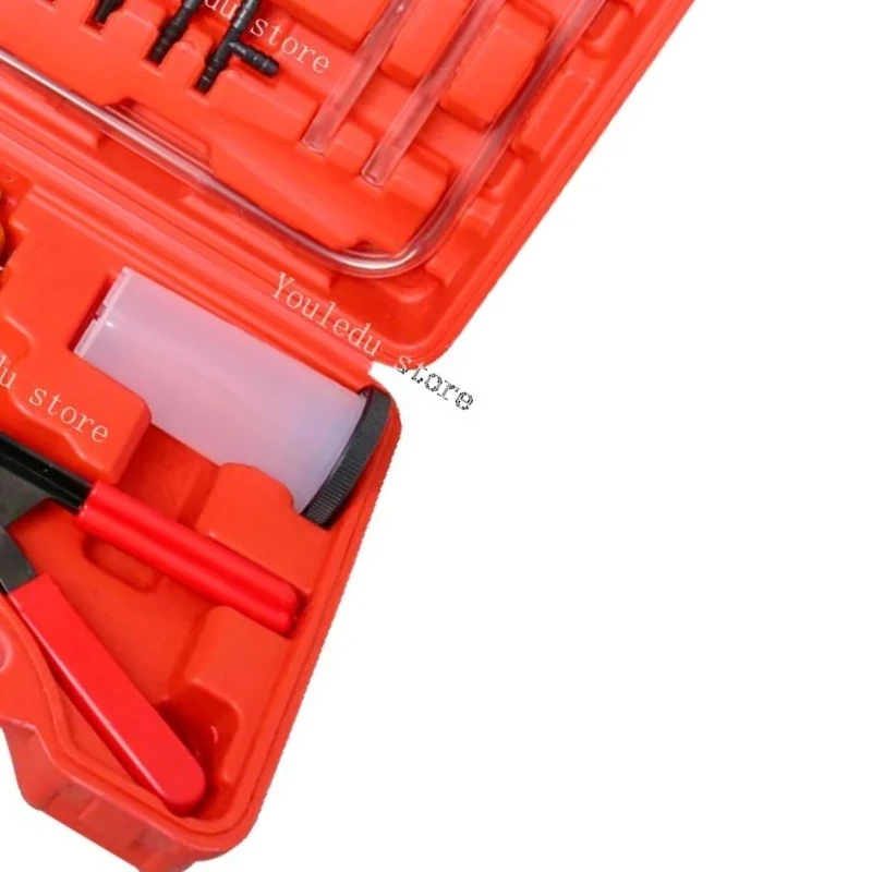 

Подходит для комплекта тестера поршневого насоса, ручной вакуумный инструмент для выпуска тормозной жидкости, манометр давления