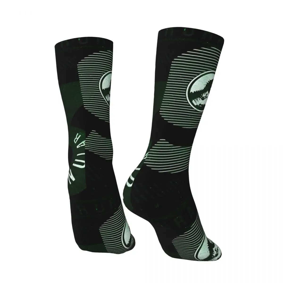 Crazy compression Isla Nublar '93 Collegiate 65 Million Years In The Making Sock for Men Harajuku Jurassic Park Crew Sock