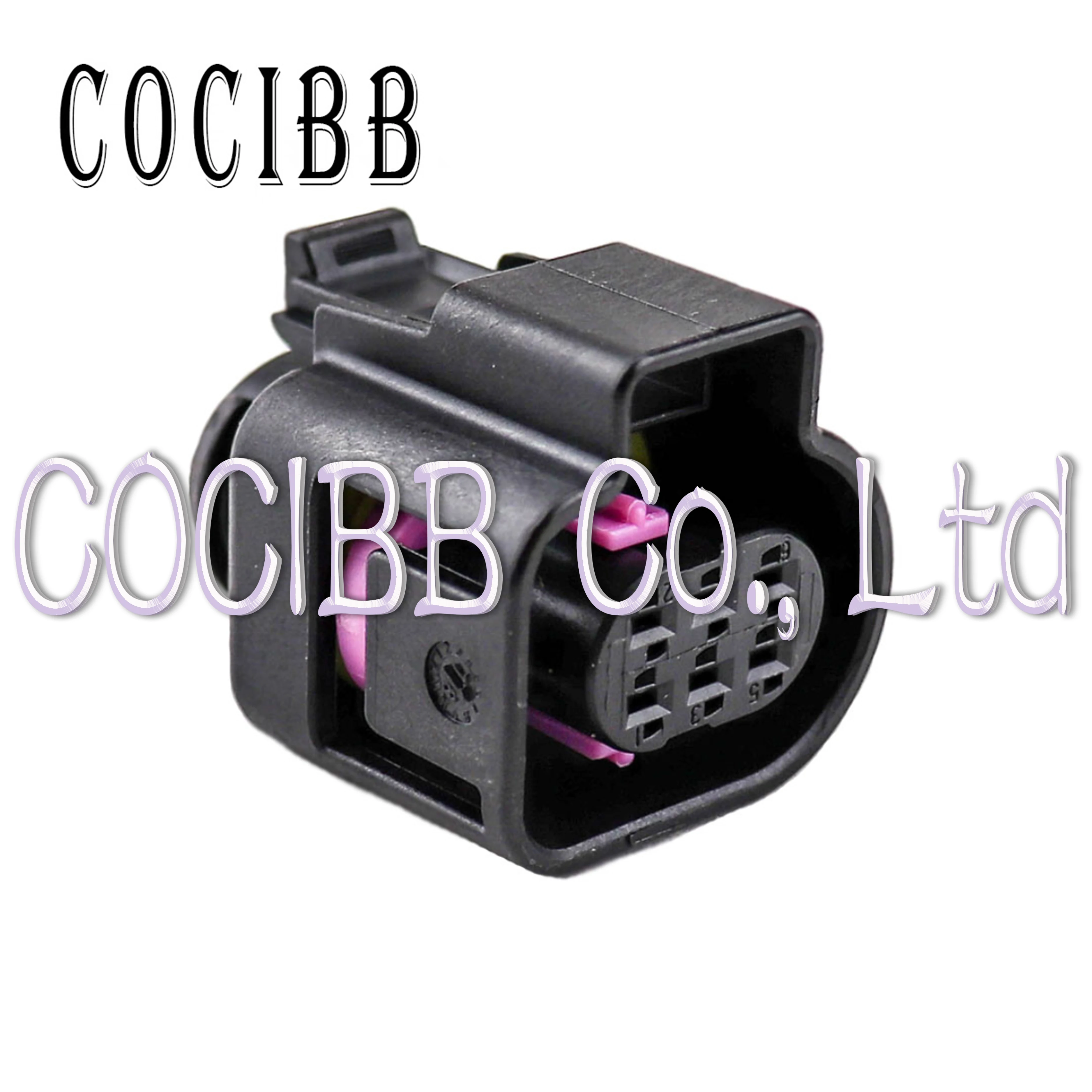 

1 Set 6 Pin 1928404669 Auto Waterproof Band Oxygen Sensor Connector Throttle 1.5 MM Plug For VW AUDI