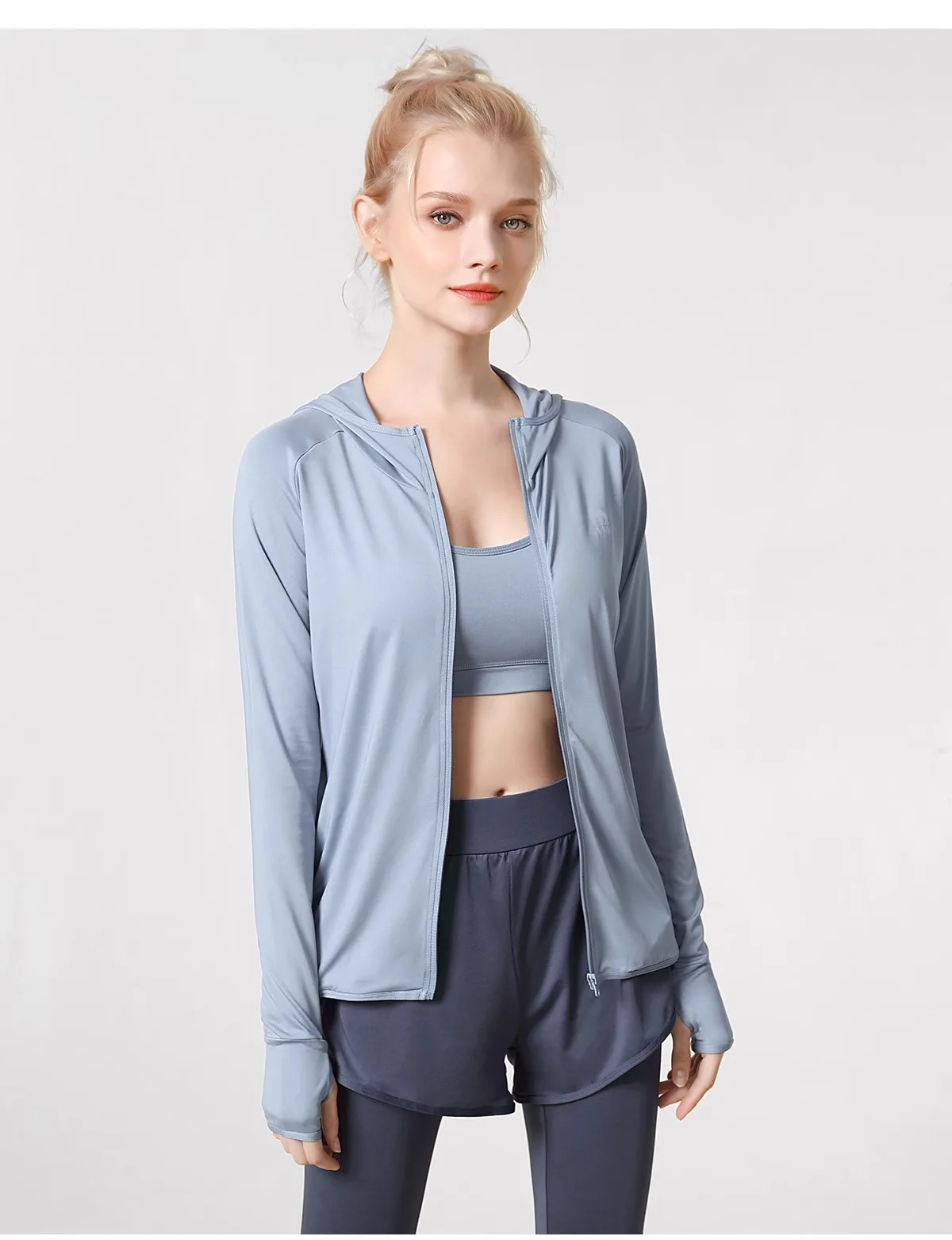 

CAMEL yoga suit set for women long sleeve sports pants casual sportswear running fitness clothes summer breathable gym set women