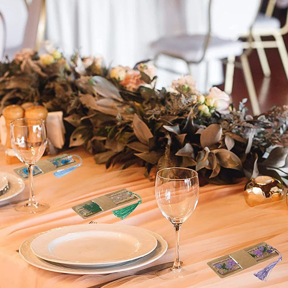 

30Pcs Compact Bookmark Display Recyclable Materials DIY Accessory Organizer Bookmark Accessories Book Lover's Gift Wrap