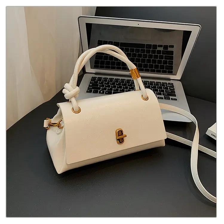 

New 867 Women's Bag Retro Commuter Bag Handbag Versatile Casual Fashion Shoulder Bag