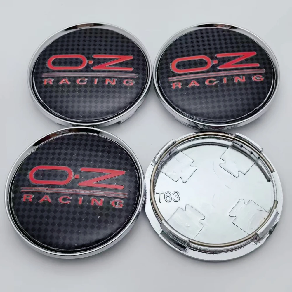 4個 63mm /58mm I.D O.Z OZレーシングロゴエンブレム カーホイール 4個 63mm /58mm I.D O.Z OZレーシングロゴエンブレム カーホイール