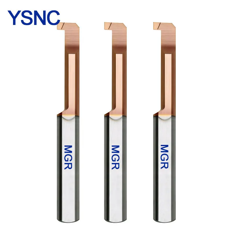 YSNC MGR MGL Small Diameter Inner Hole Grooving Knife Inner Round Small Hole Hook Groove CNC Tungsten Steel Boring Turning Tool