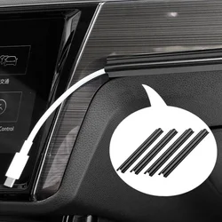 4pcs/set Car Interior Cable Line Sleeve Protector Universal Hidden Wire Cover Car charging data cable arrangement harness