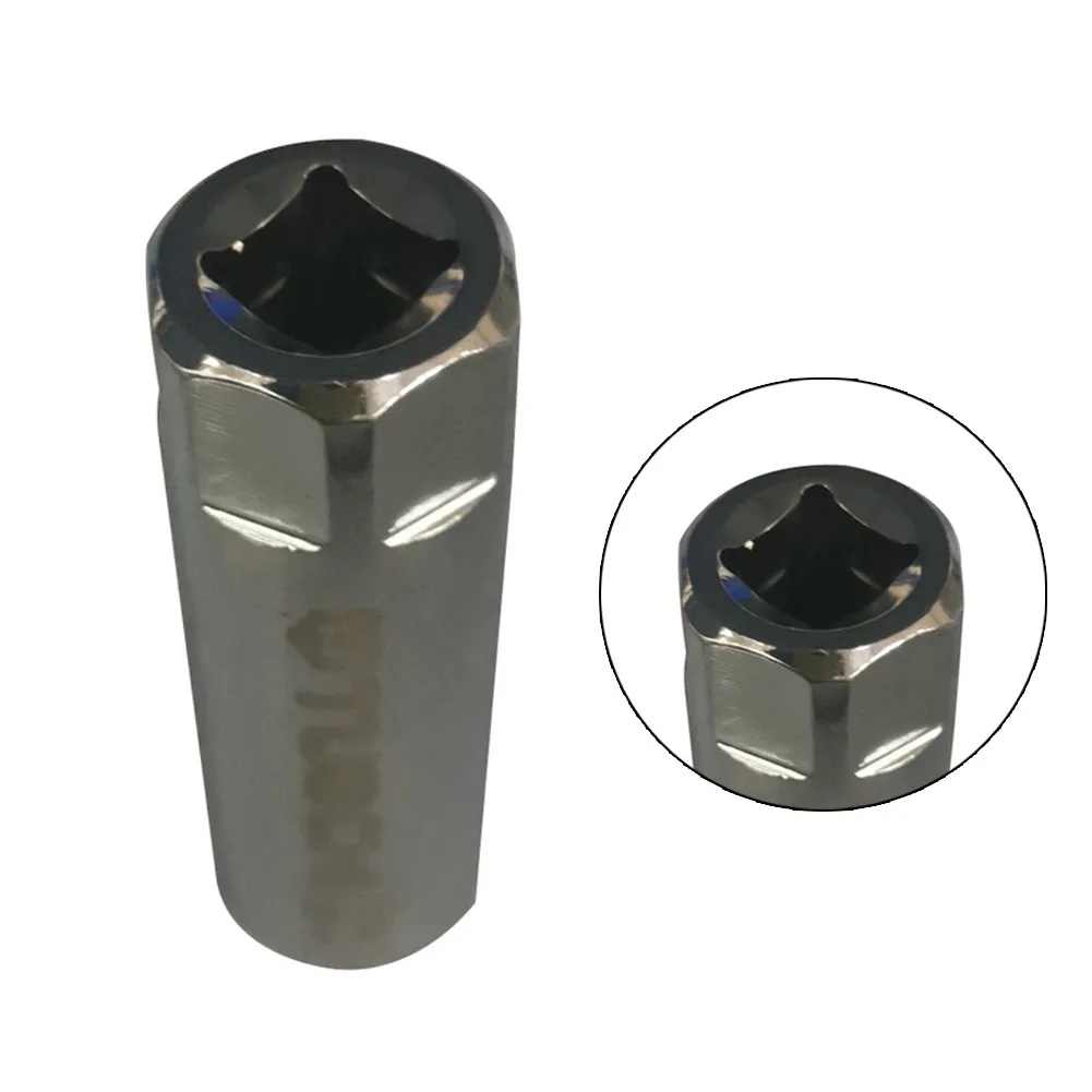 3/8 Dr 12PT Thin Wall Magnetic Spark Socket 14/16mm Chrome Vanadium Steel Resistant Mirror Polish for Nisan for mini