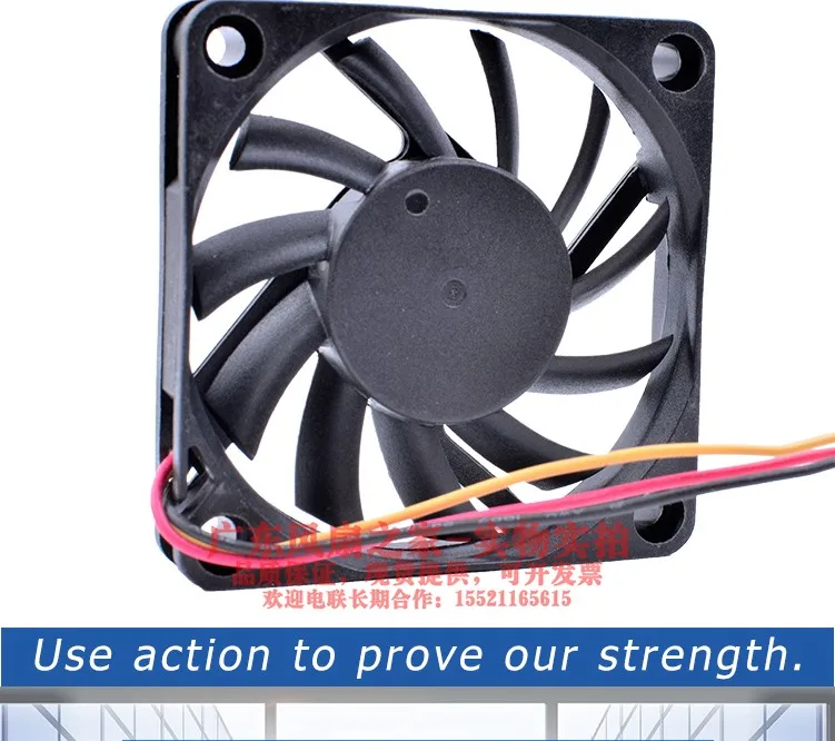 Y.S TECH FD126010LB DC 12 В 0,14 А 60x60x10 мм 3-проводной охлаждающий вентилятор