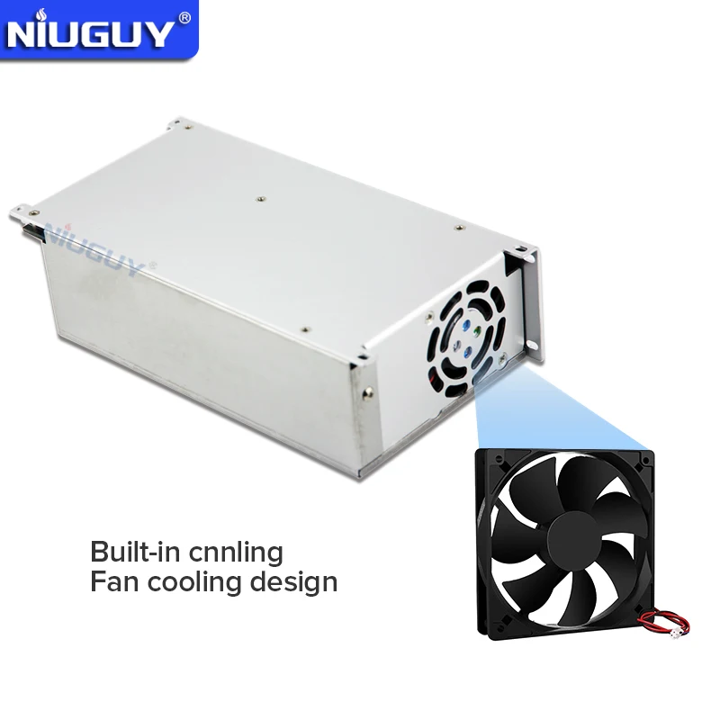 Switching power supply 1000W DC 60V 48V 36V 24V 12V AC 110-220V AC/DC transformer power supply SMPS CNC adjustable voltage