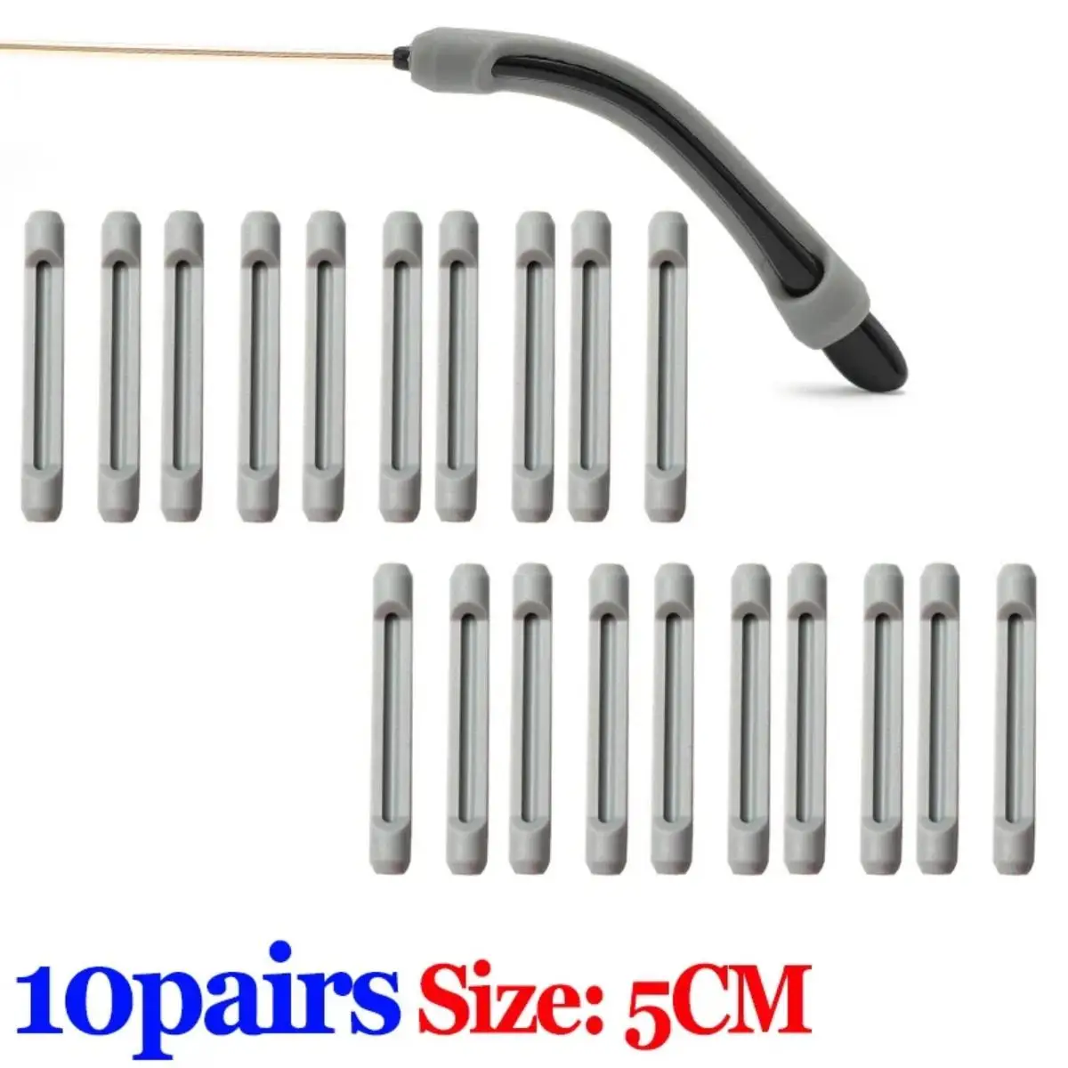 10/20 Stuks Bril Anti-Slip Siliconen Mouw Eye Frame Been Slepen Vaste Oorhaak Beugel Anti-drop artefact Bril Accessoires