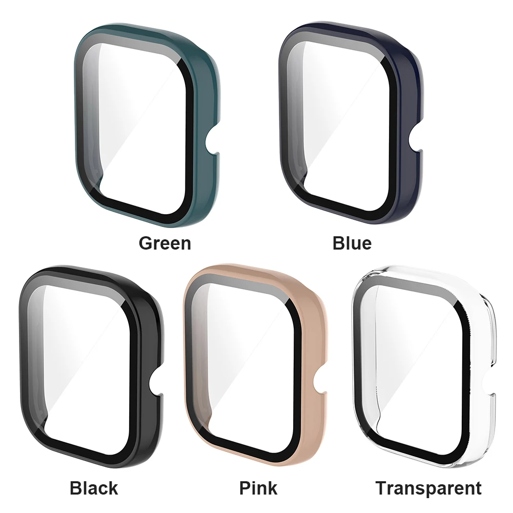 For Huami Amazfit GTS 2 Mini Glass + Cover Tempered Glass Film Screen Protector