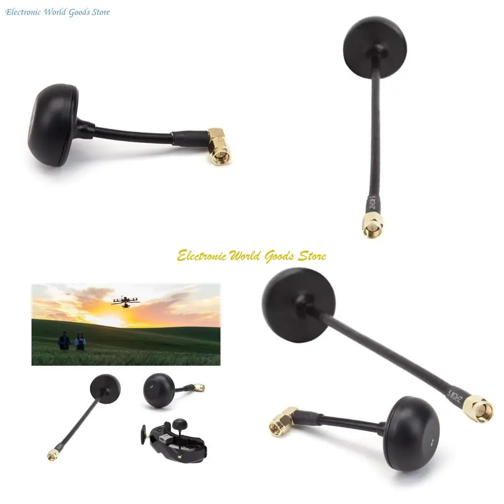 A3PD عروض عالية هوائي 5.8 جيجا هرتز نظارات الترددات تشغيل الفيديو 5.8G هوائي الفطر لاستبدال النماذج