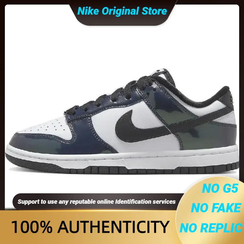 

Nike Dunk Low SE Just Do It Iridescent Women's Sneakers shoes FQ8143-001 With Original Box