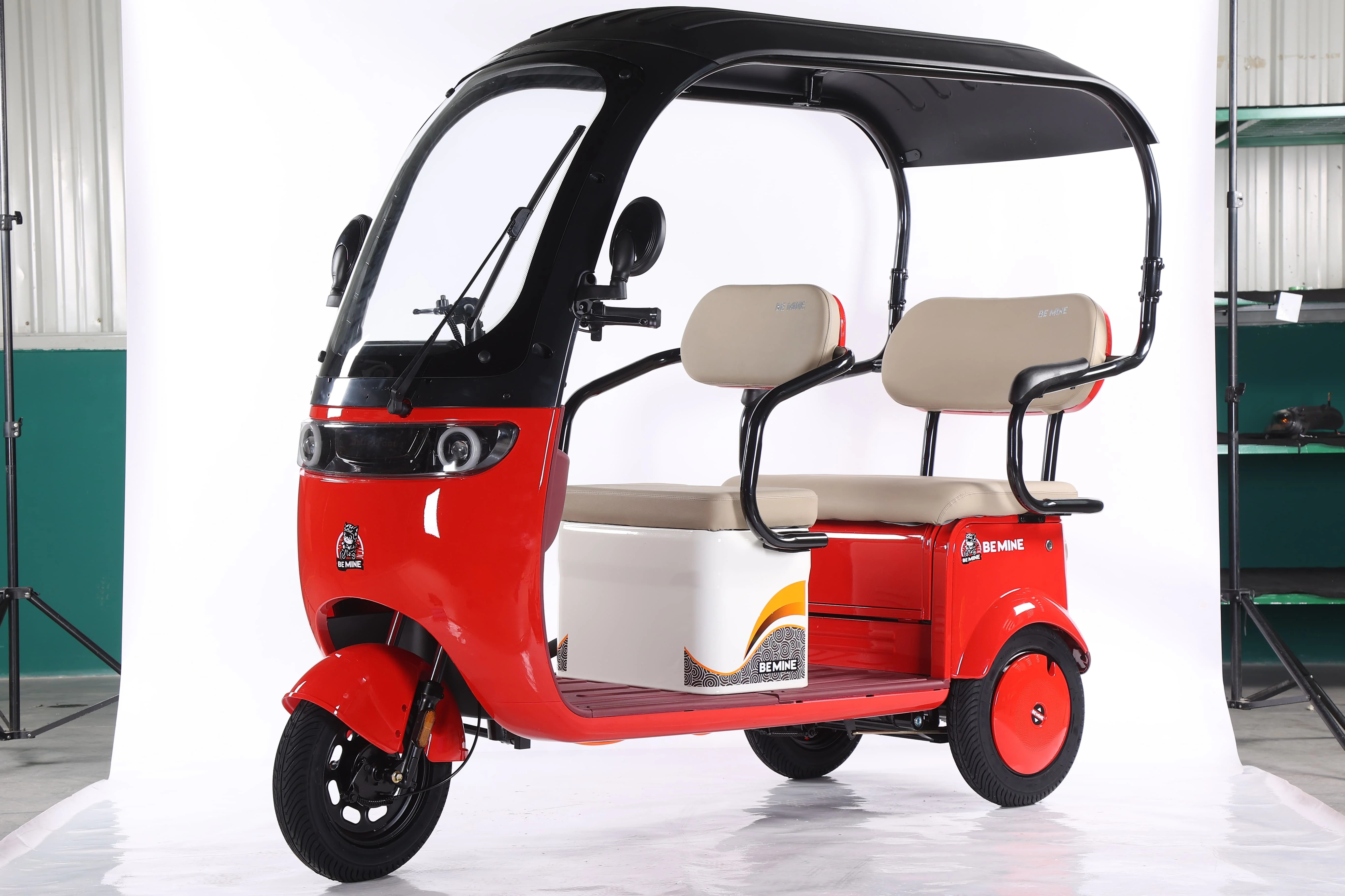 2025 Wholesale 800W 3 Wheeler Electric Tricycle Family Use Electric Ebike 3 Wheel Electric Bike for Adults