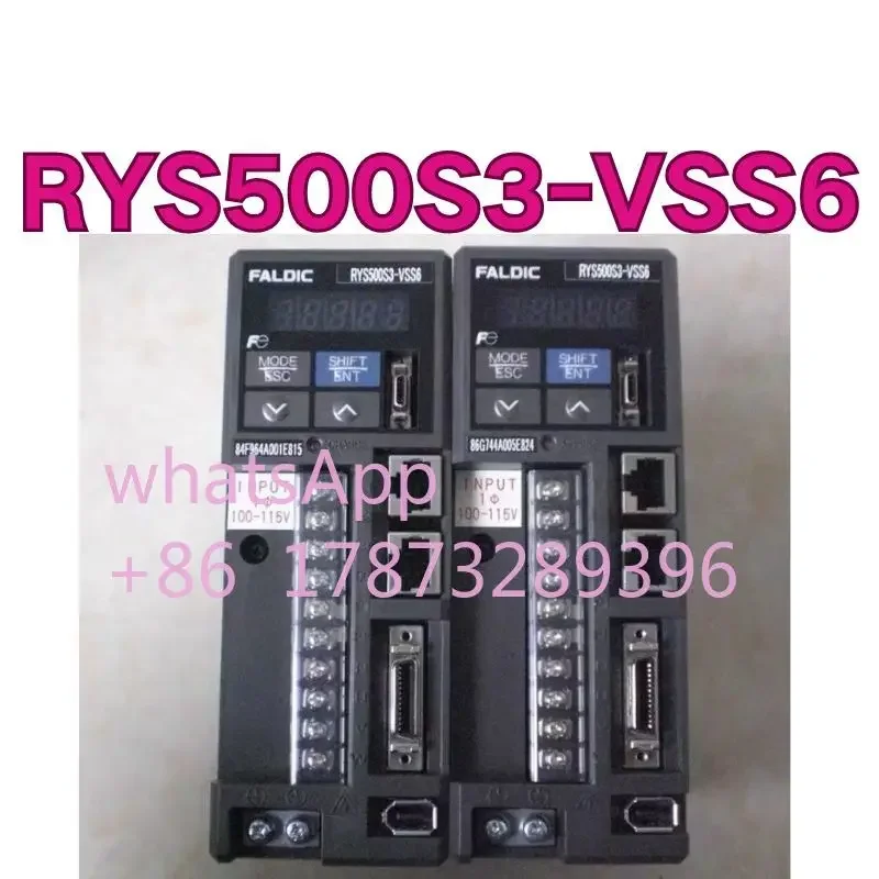 

Second hand RYS500S3-VSS6 driver tested OK and shipped quickly