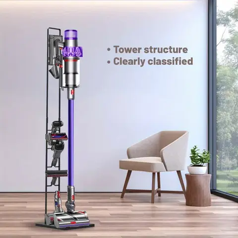 För Dyson V6-V11 metallstativ Robust metalldammsugarstativ för Dyson handhållen förvaringsställ för sladdlösa dammsugare Tillbehör 10 best sales Dyson V11 reservdelar - №5
