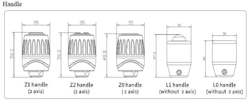 SJ9S 精密ジョイスティック（ビデオ制御機器用）