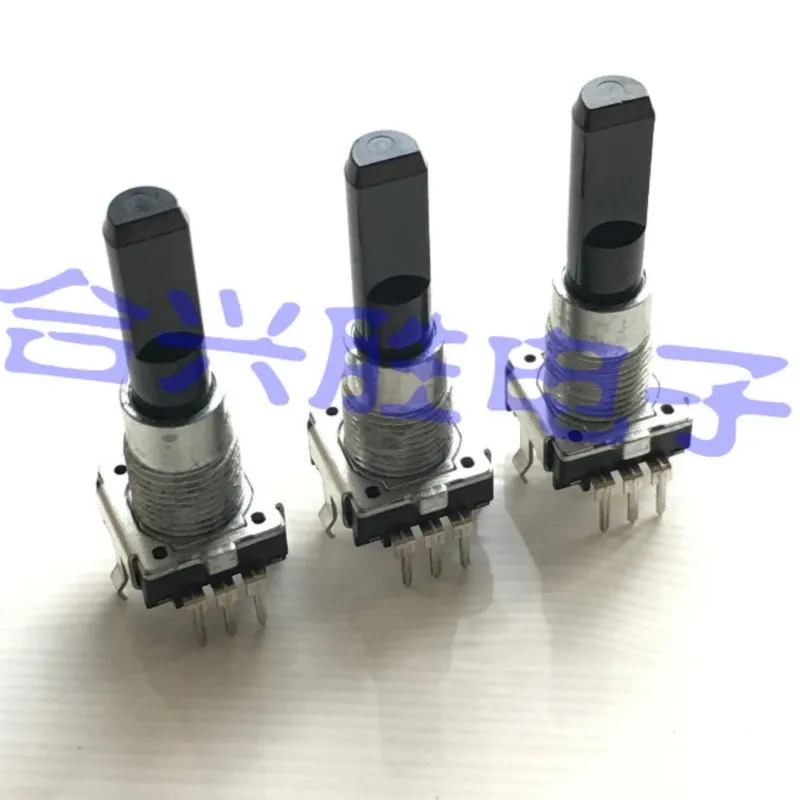 1 Piece EC12 Type Rotary Encoder EVEKD2F3524M Damping Feel 24 Pulse Power Amplifier Audio Volume Adjustment