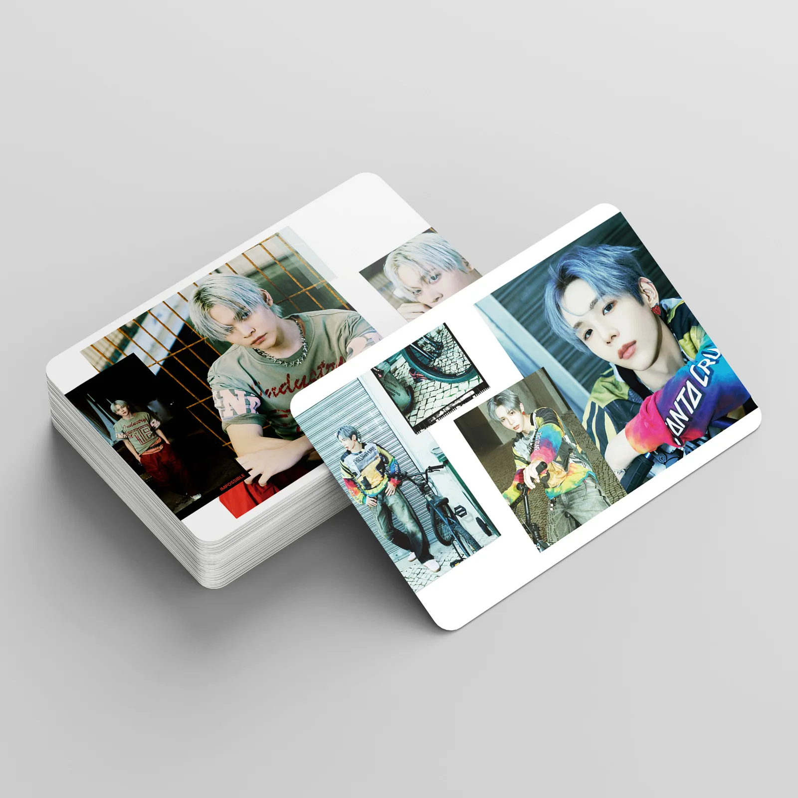 55pcs/set Kpop Idol Lomo Cards RIIZE Photocards Impossible Postcard for Fans Collection