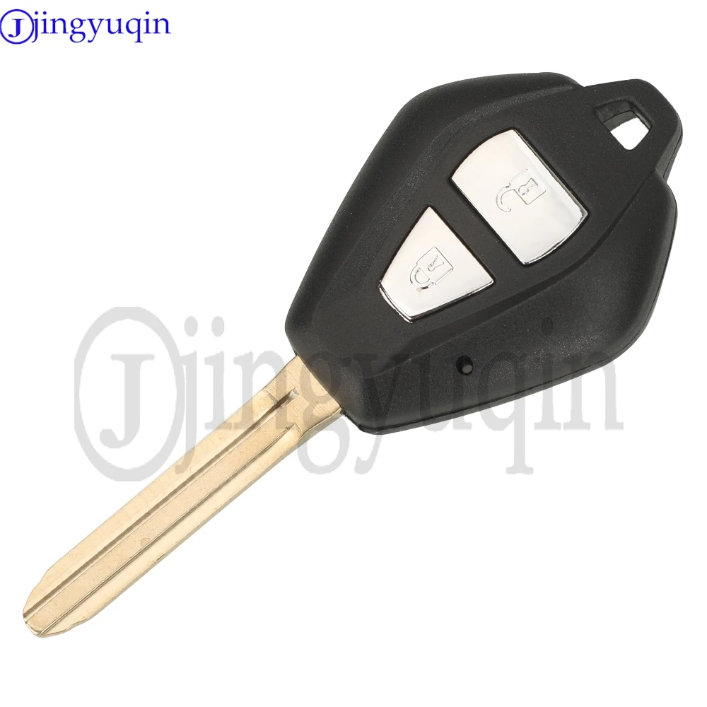 jingyuqin 433MHZ ID46 Chip 2 przyciski zdalnego inteligentnego pilota samochodowego do Isuzu D-Max Holden Colorado Auto Key Control Replacement