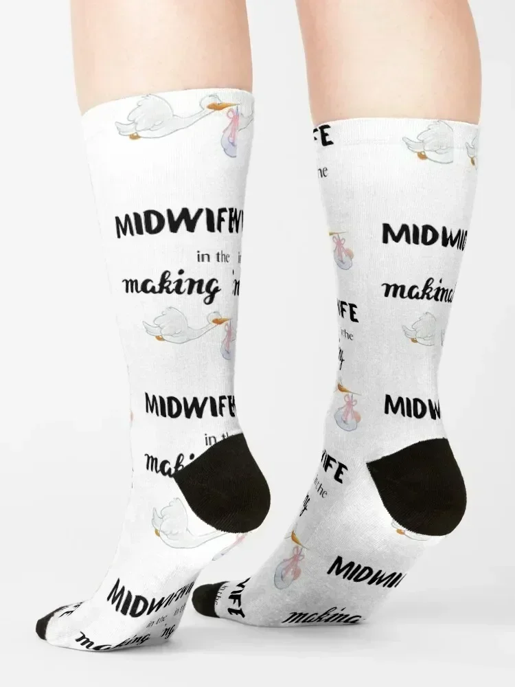 Midwife in the making Socks kids sheer japanese fashion moving stockings Designer Man Socks Women's