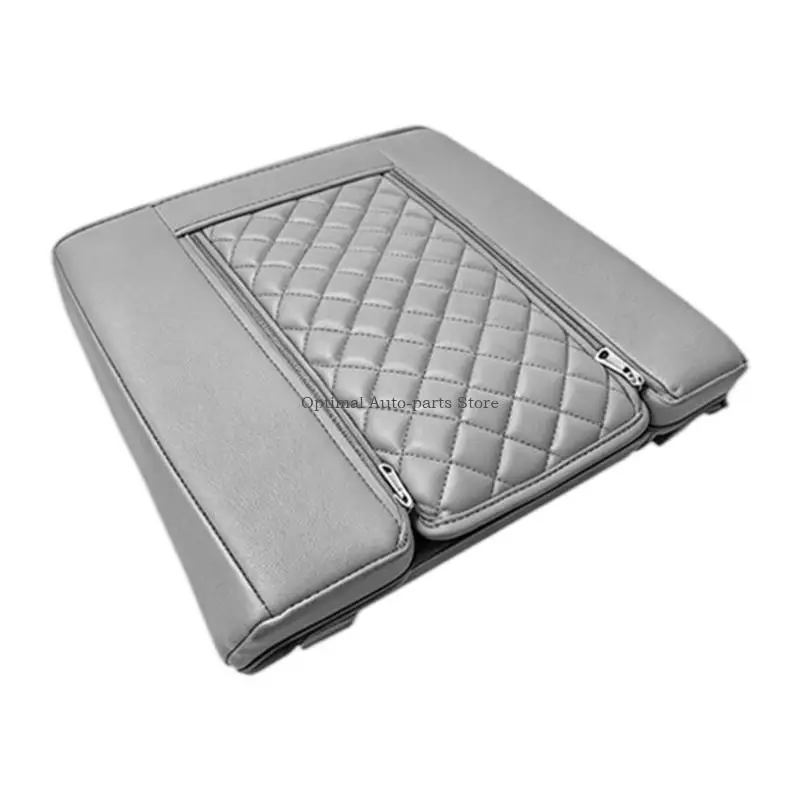  Center Console Armrest Cover with Secure Fastening Closure