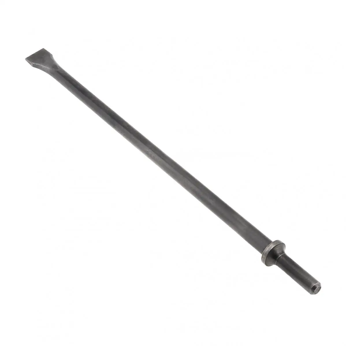 350mm Hard 45# Steel Solid Long Air Chisel Impact Head Support Pneumatic Tools for Cutting / Rusting Removal