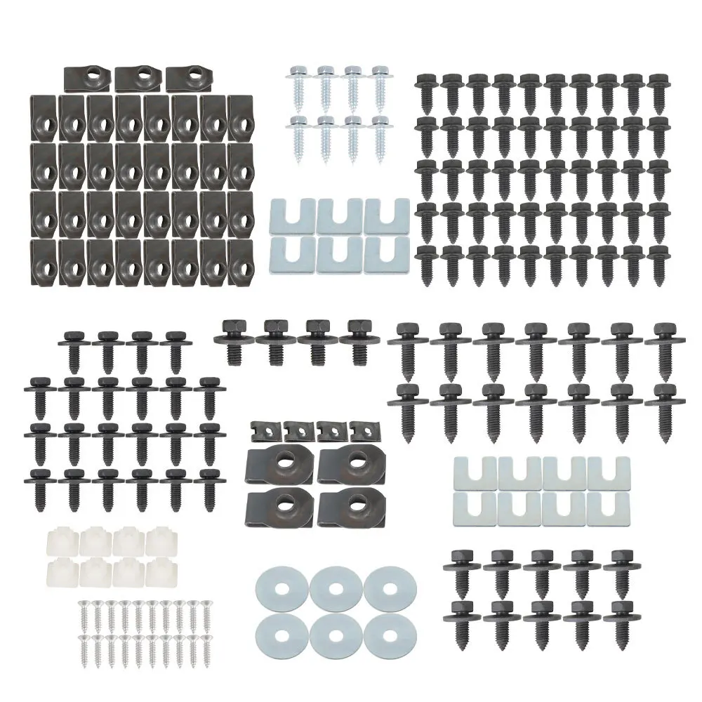 

Front End Sheet Metal Hardware Kit 210pc For Chevy Pickup Truck Chevrolet GMC