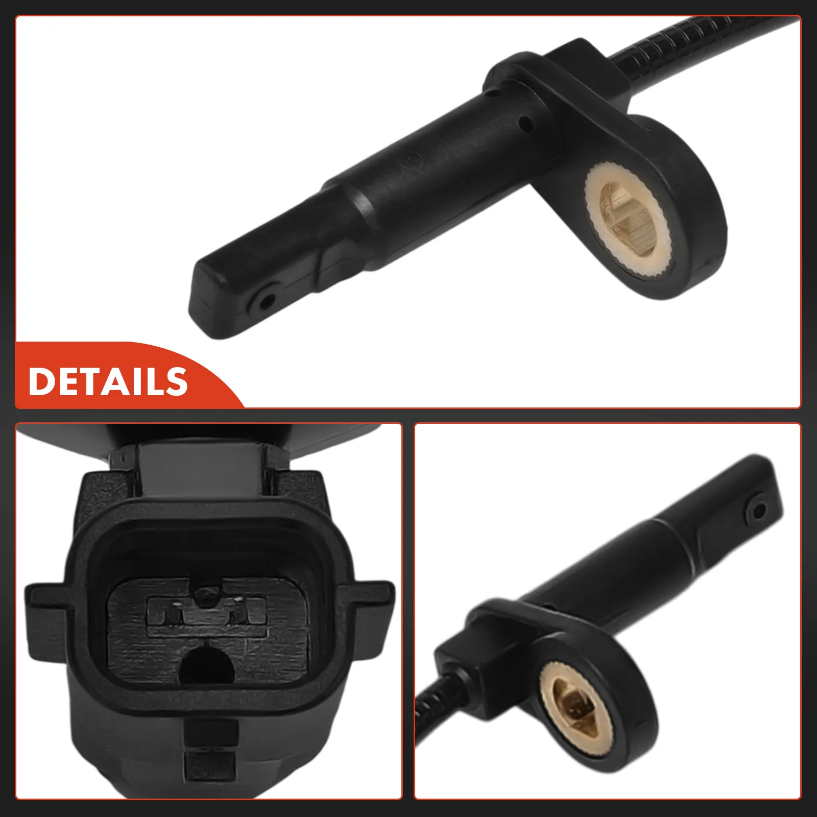 A-Premium Rear Driver Side ABS Wheel Speed Sensor for Nissan Altima 2019-2025 6