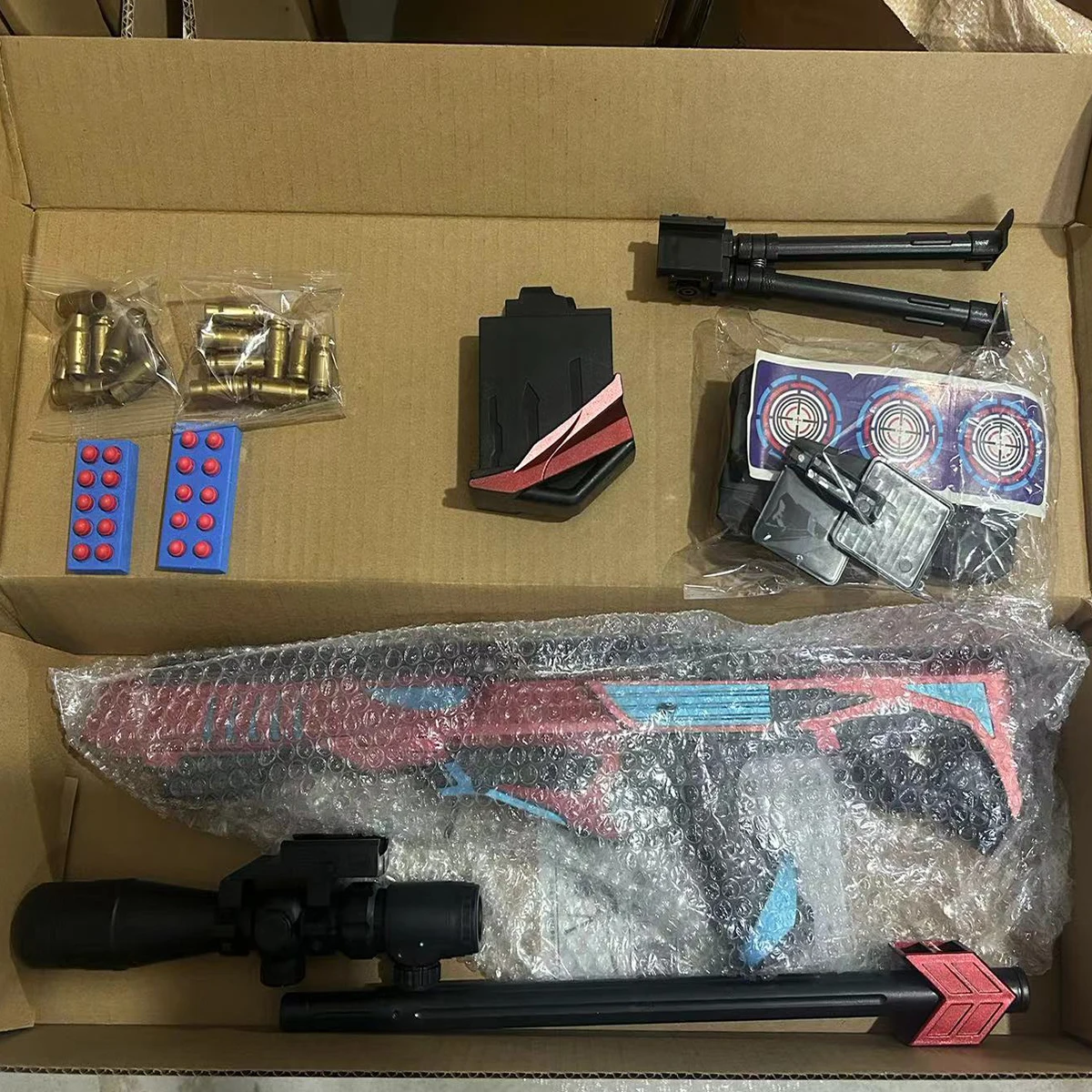 Handbeweging Safe Shell Throwing Soft Bullet Toy Gun Jongensspeelgoed geschikt voor interactie van ouders en kinderen buiten