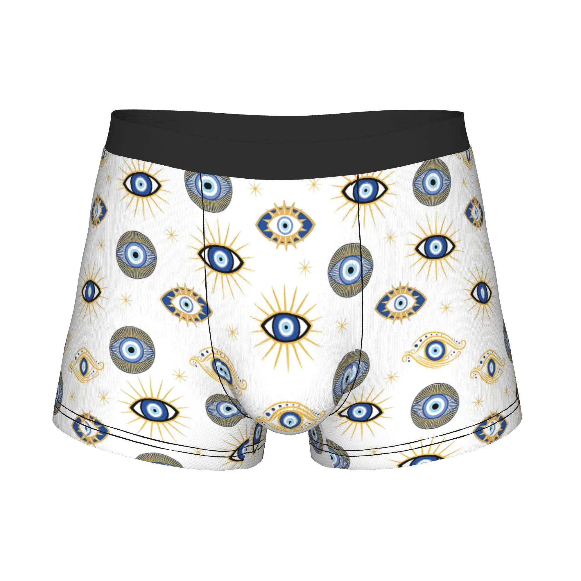 Mystic Evil Eye Protection Boxers Shorts Mens  Briefs Underwear Novelty Underpants