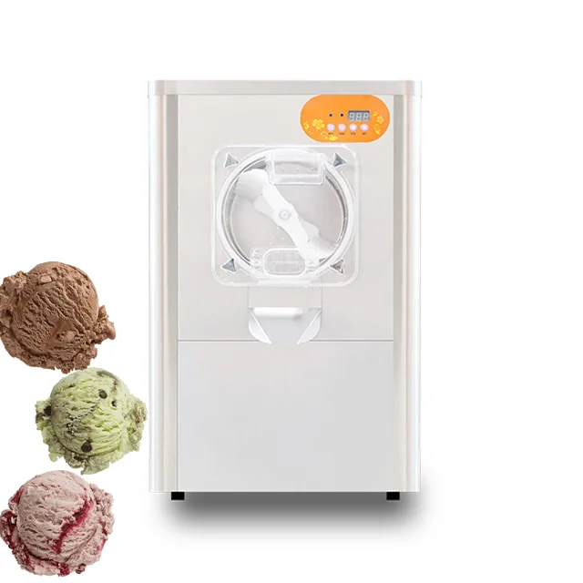 

5L Table Top Commercial Gelato Hard Ice Cream Machine, Hard Ice Cream Making Machine