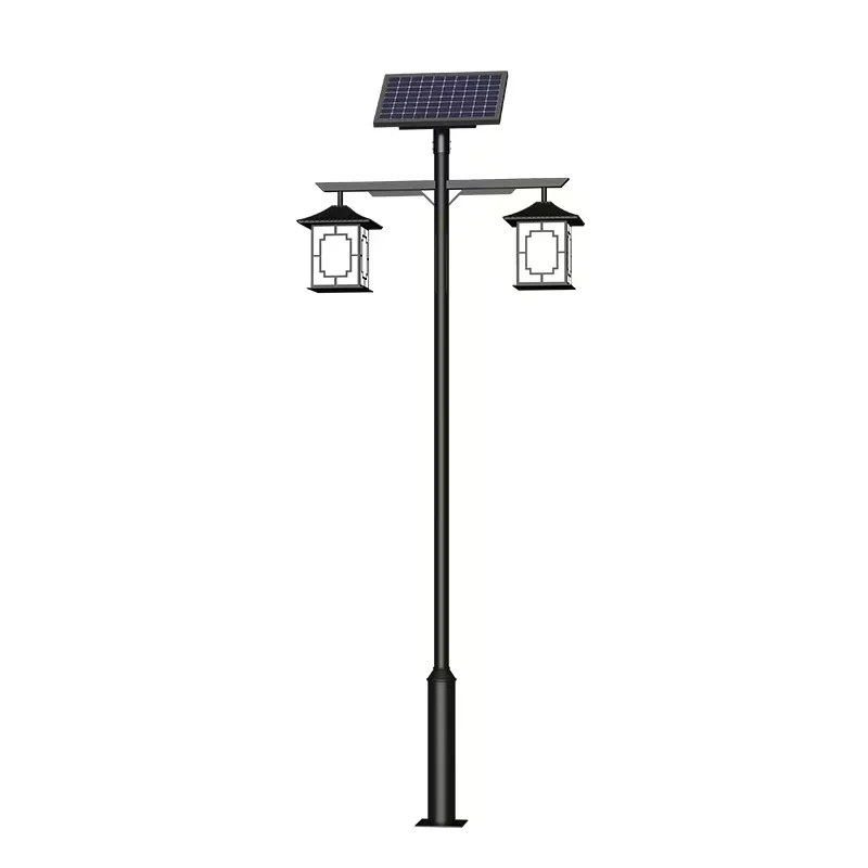 Moderne Solar-Gartenleuchte mit IP65-Leuchtdiode