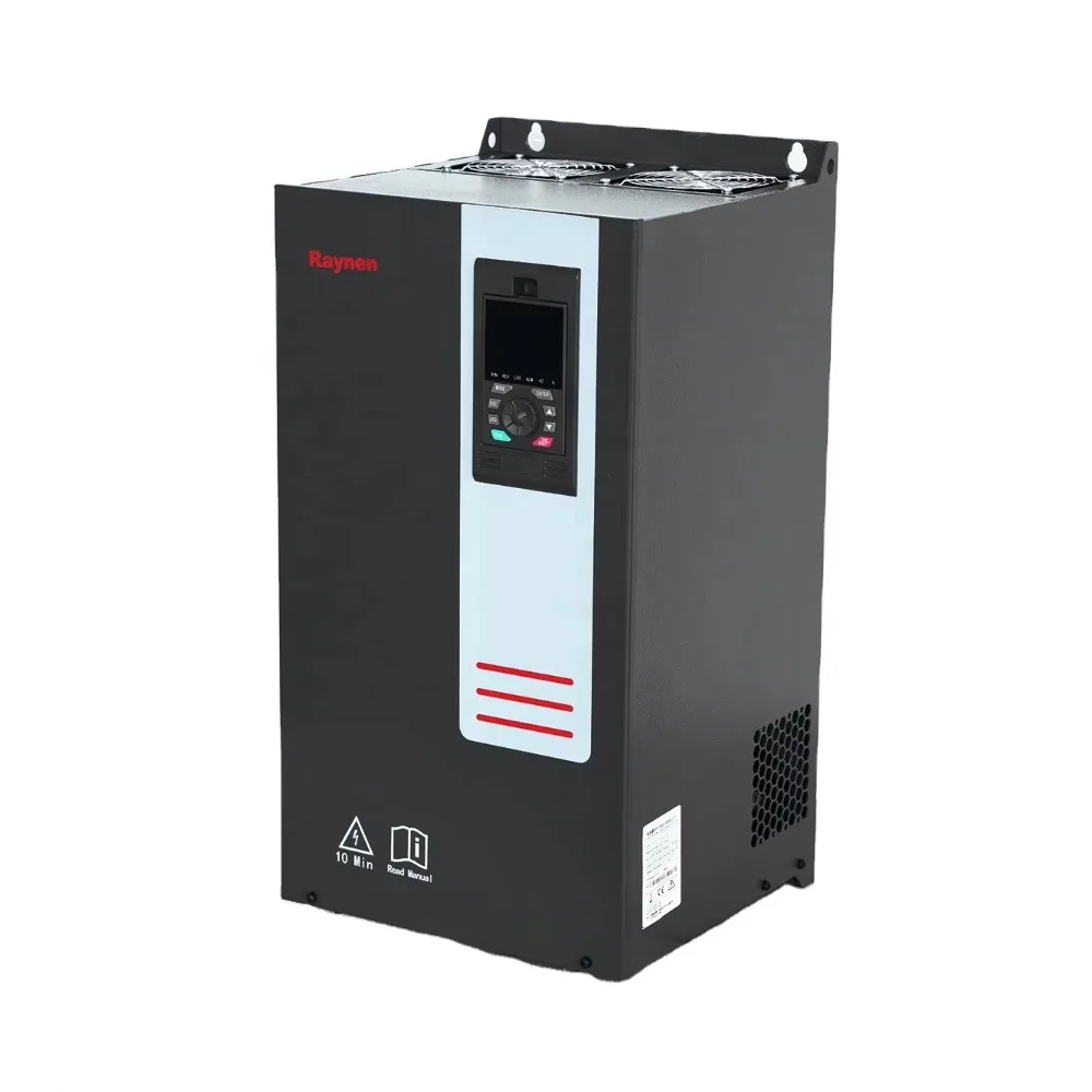 

RAYNEN China VFD Manufacturers 3 Phase Inverter 90kw/110kw IP40 Frequency Converter 60 to 50hz