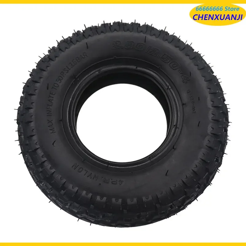 9 Inch Tyre 2.80/2.50-4 Pneumatic Off-road Tire Inner Tube for Gas & Electric Scooter Bike Mini ATV Elderly Tire Accessories