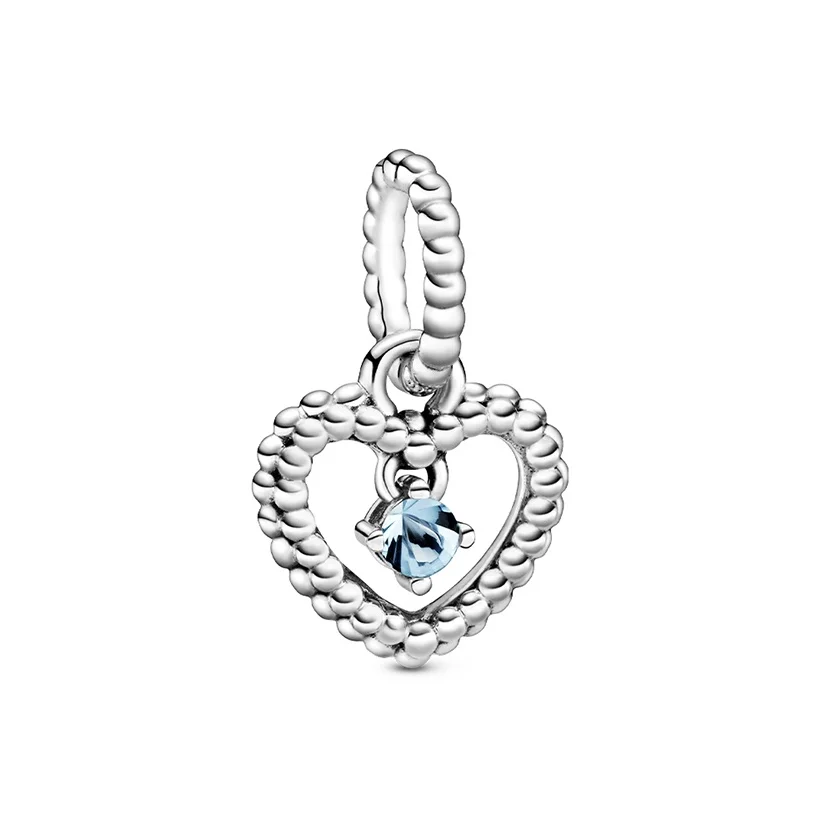 Pandora Minimalist Style 925 Sterling Silver, Glass Pendant Unisex 798854C01