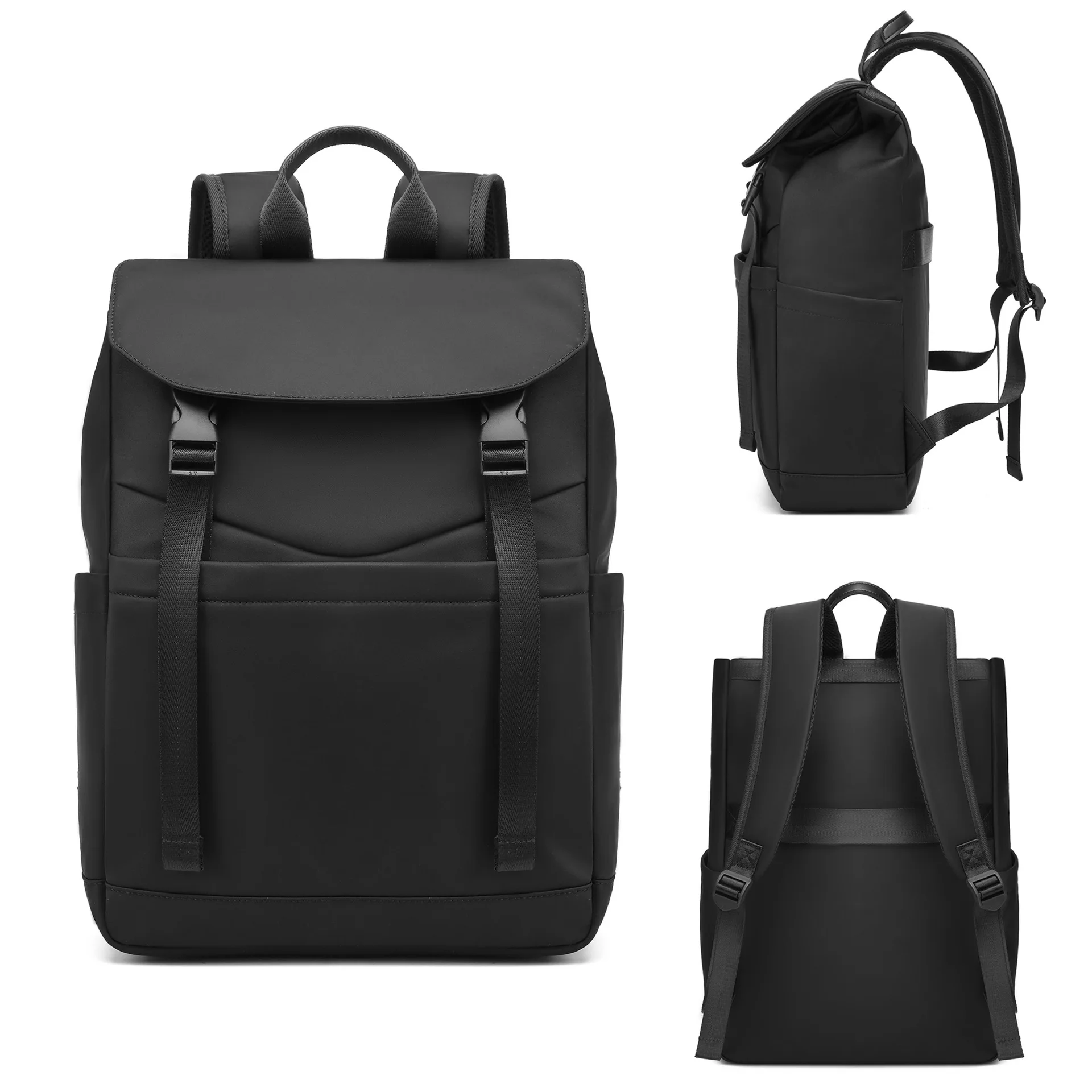 Mochila masculina de grande capacidade para computador, 16 espaços, casual, viagem, leve, estudante, bolsa de ombro, sistema de conforto