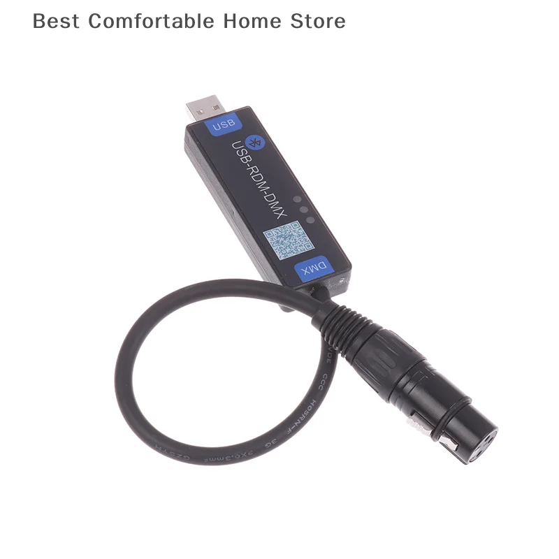 USB-RMD-DMX Mobile App DMX Dialer Bühnenlicht Drahtloses Bluetooth DMX-Controller-Tool Unterstützt nur Android-Geräte