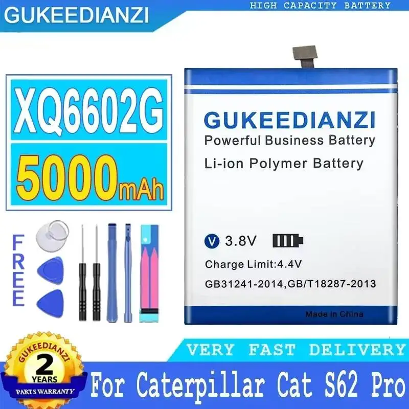 

5000mAh Mobile Phone Battery Long-Lasting For Caterpillar Cat S62 XQ6602G