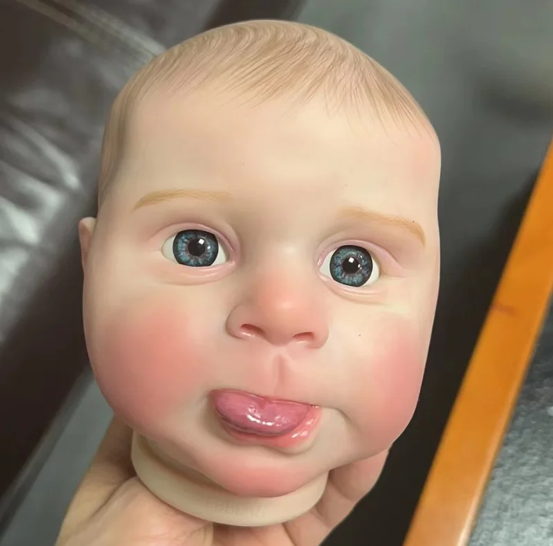 

FBBD 19inch Finished Reborn Sebby Doll Size Already Painted Kits Very Lifelike Baby with Cloth body Many Details Veins