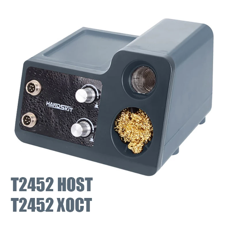 Only T12 Soldering Station Host, OLED Digital Adjustment Heat Guns Auto Sleep Micro Electronic Cellphone Repair Welding Tools