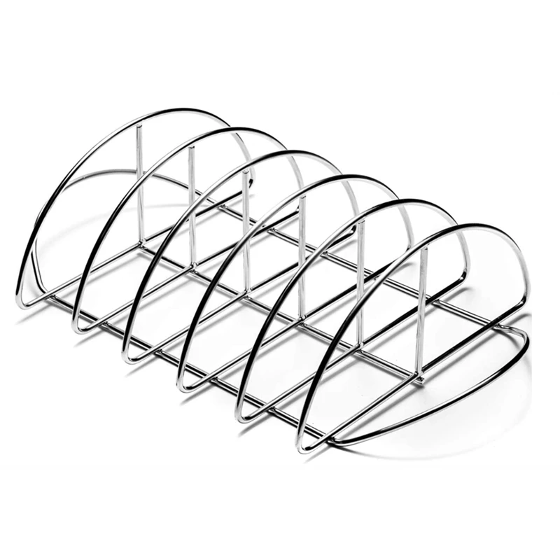 

DW-Barbecue Rib Rack for Smokers,for Large Green Eggs and Smoker or Larger Barbecue Rack,for Charcoal