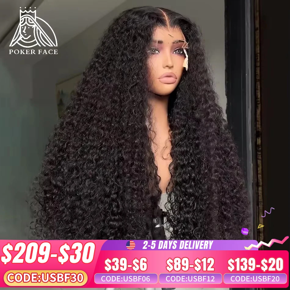 200% 40 42 Inch Loose Deep Wave 13x4 13x6 HD Lace Frontal Wig Human Hair 100% Brazilian Curly 5x5 Glueless Preplucked Lace Wigs