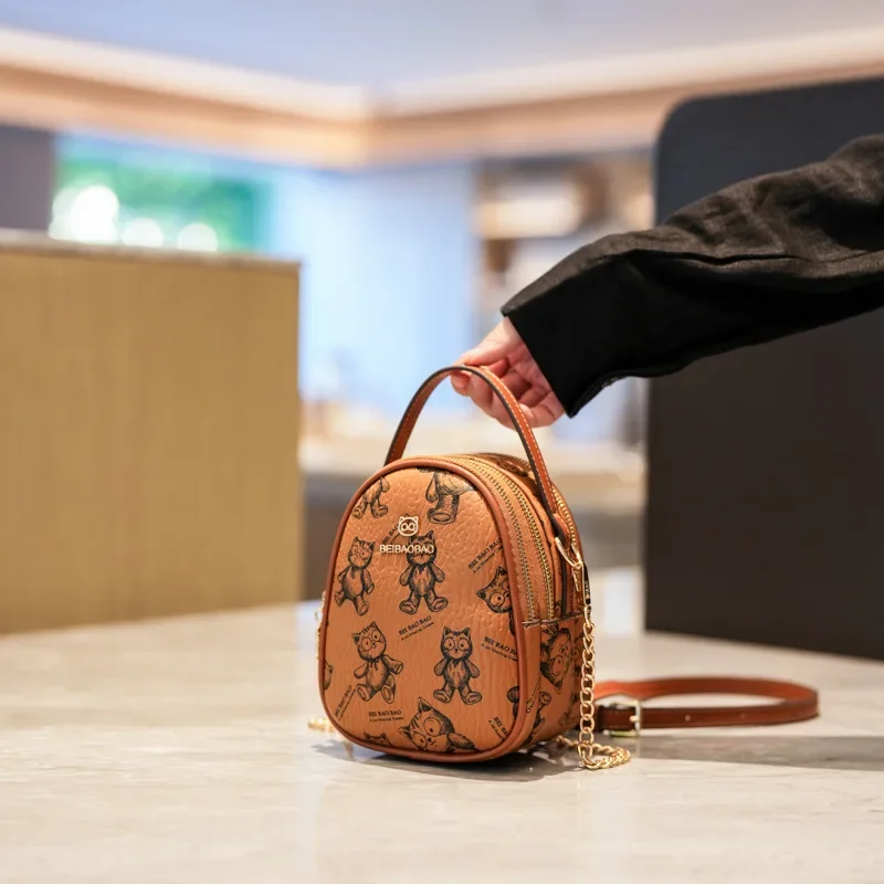 

Super Good-looking Popular Versatile Cartoon Mobile Phone Bag Personalized Casual Messenger Shoulder Bag Popular Trend Handbag