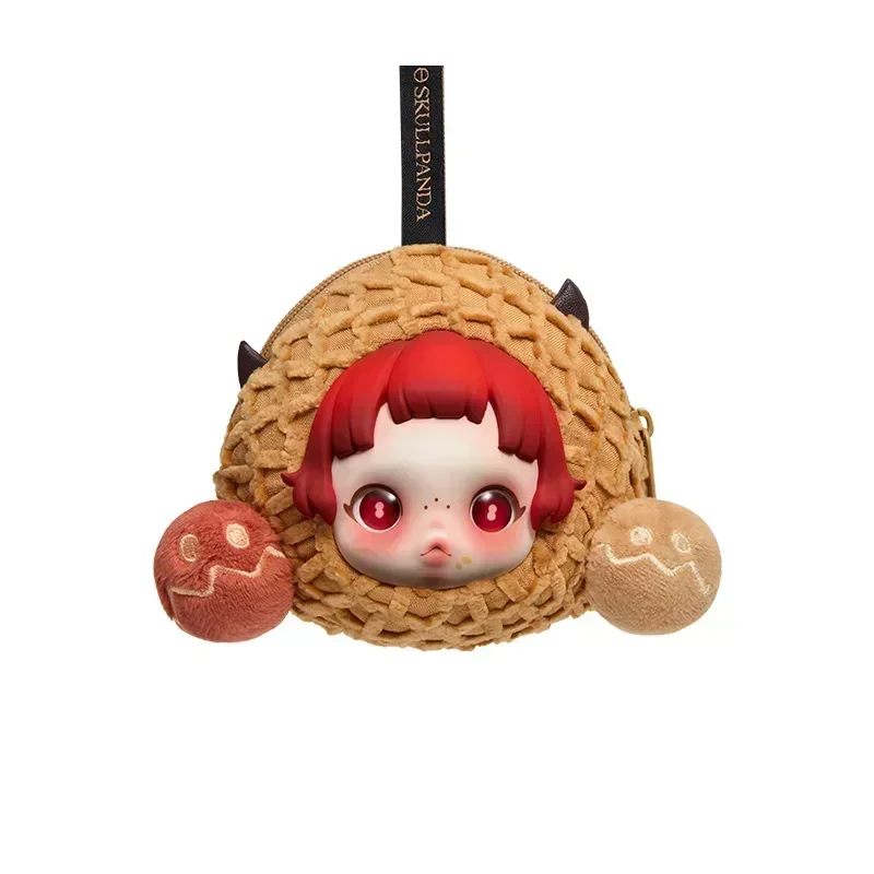 

POP MART SKULLPANDA Серия «Бессонный театр»: Чехол для наушников с милой аниме-фигуркой, оригинальная игрушка-сюрприз в закрытой коробке