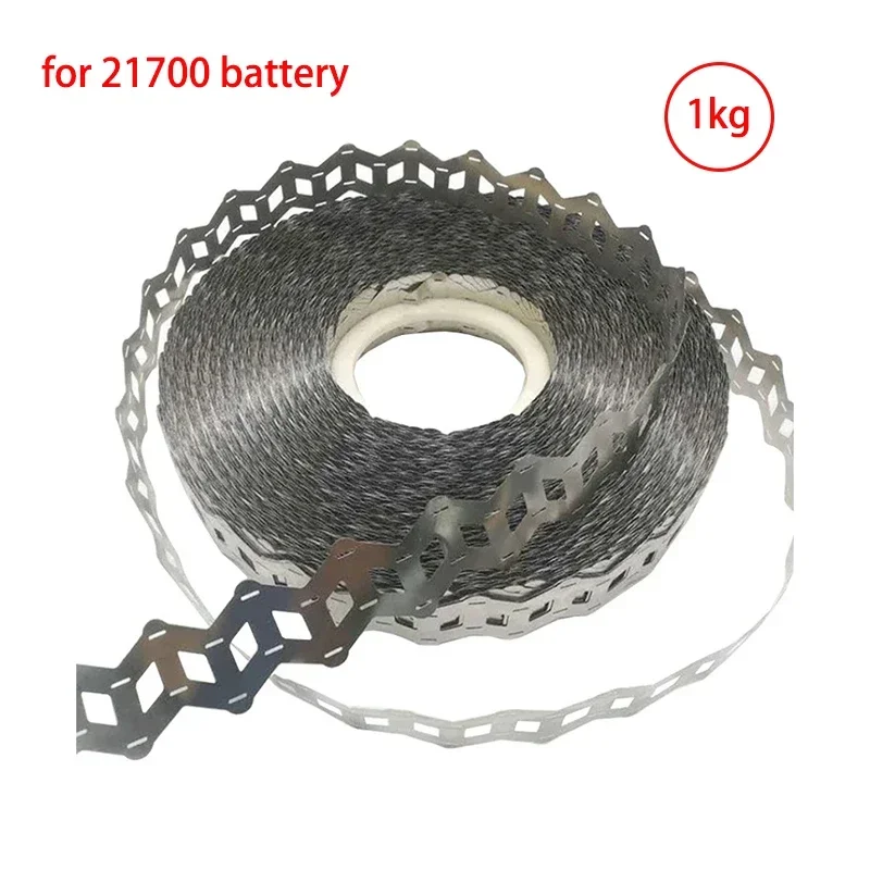 1kg  21700 Battery Wavy Nickel Strip Nickel Plated Steel Strip Spot Welding 21700 Battery Wavy Nickel Belt Connection Piece