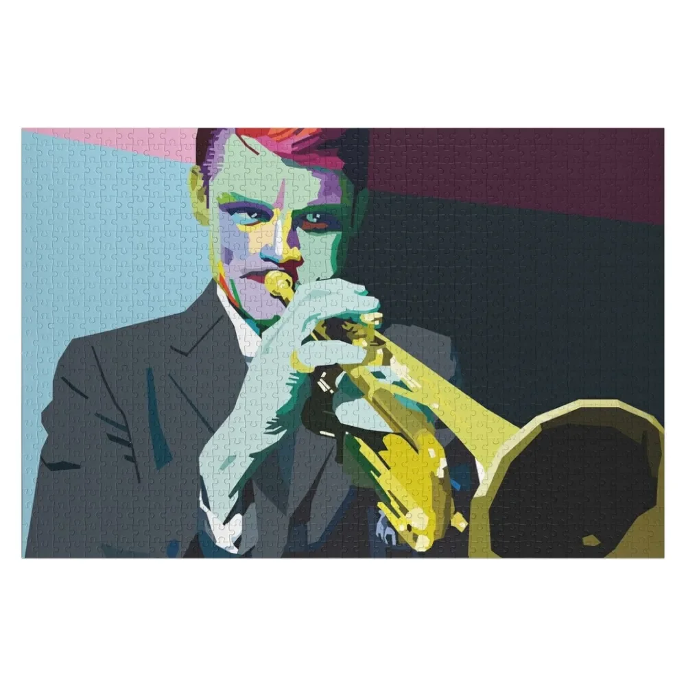 

Chet Baker Jazz Jigsaw Puzzle Wood Adults Personalize Personalized Kids Gifts Wooden Compositions For Children Puzzle