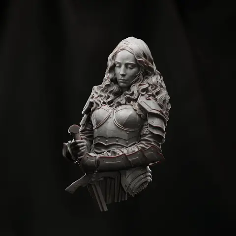 1/12 रेज़िन मॉडल बस्ट GK,अनअसेम्बल और अनपेंटेड किट 10 best sales राल बस्ट मॉडल - №1